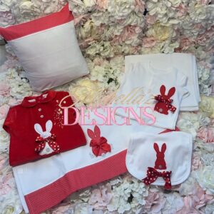 ⚜️Red & white bunny hospital set ⚜️