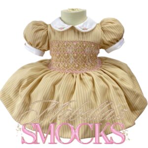 Pin stripe rimanda smock