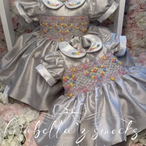 Silver shimmer dress