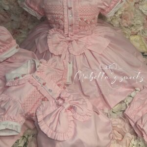 Pearl blossom 2pcs skirt set