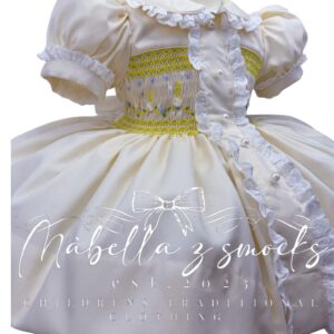 Pearla bunny lemon smock