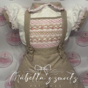 Rose & sand 2pc short set