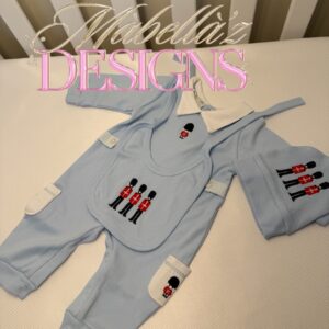 Soldier babygrow set